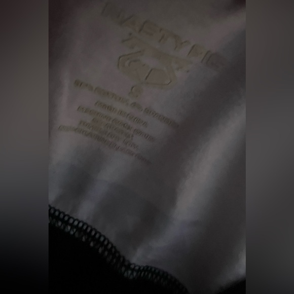 PreLoved Nasty Pig Division Tank -Size Small - No Signs  of Wear - Black & White - Picture 6 of 6